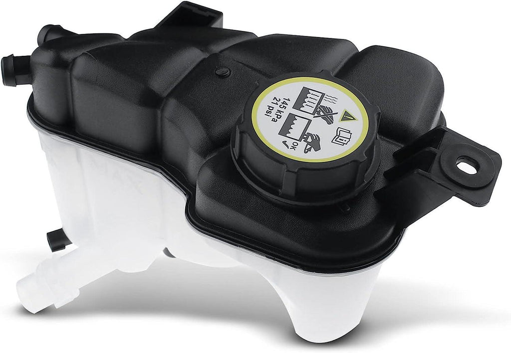 A-Premium Engine Coolant Overflow Recovery Reservoir Tank [With Cap & Sensor] Compatible with Land Rover LR2, Range Rover Evoque 2012-2015 & Volvo S60, S80, V60 Cross Country, XC60, XC70, [Fits 2.0L]