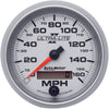 4988 Ultra-Lite II 3-3/8" 160 Mph In-Dash Electric Programmable Speedometer