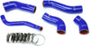 Performance Blue Veloster Silicone Intercooler Turbo Hose Kit OEM Replacement 57-1629-BLUE