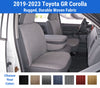 Duramax Tweed Seat Covers for 2019-2023 Toyota GR Corolla