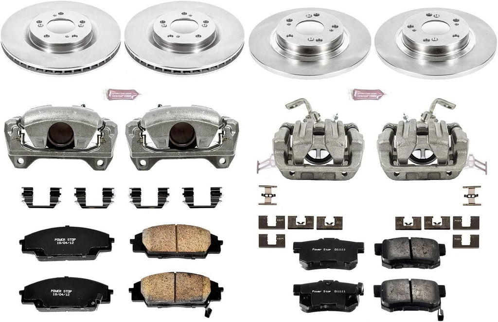 KCOE2277 Autospecialty 1-Click OE Replacement Brake Kit with Calipers