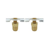 S-614-2 1/8" Compressor Tank Drain Cock - Pack of 2