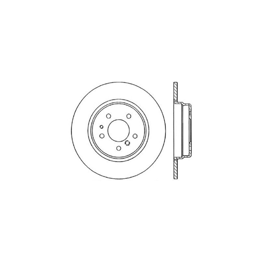Centric Rear Disc Brake Rotor for BMW (121.34032)