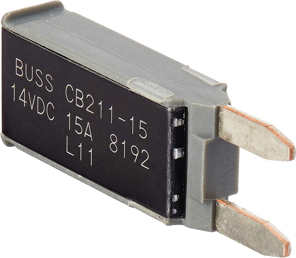 CB211-15 Type I ATM Footprint Automotive Circuit Breaker (15 Amp), 1 Pack
