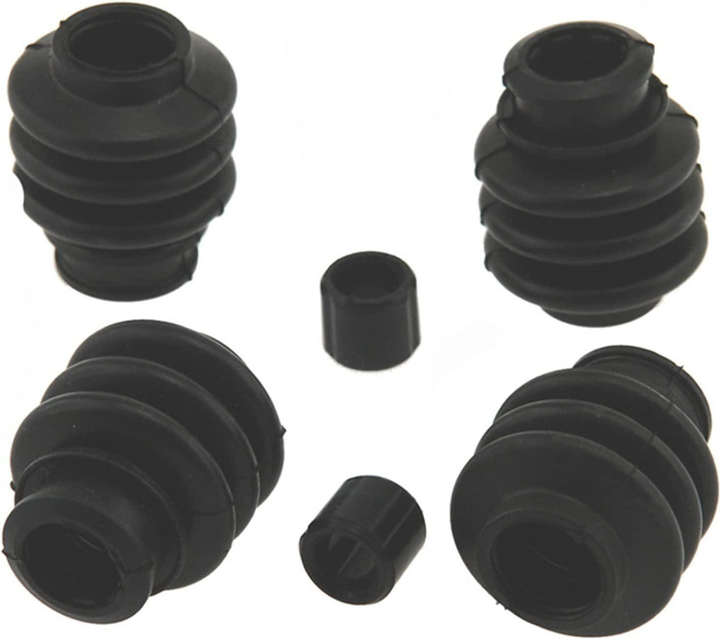 Professional 18K1925 Front Disc Brake Caliper Rubber Bushing Kit with Seals