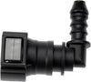 Dorman 800-212 Quick Connector 3/8 In. S to 6Mm Nylon 90 with O Ring, 2 Pack