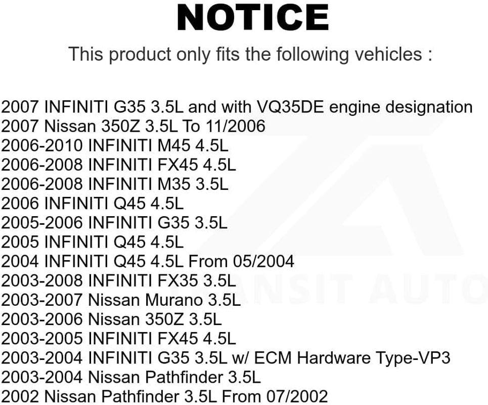 Mpulse Ignition Knock (Detonation) Sensor SEN-2KNC0010 for Nissan INFINITI Murano G35 350Z FX35 Pathfinder M35 M45 FX45 Q45