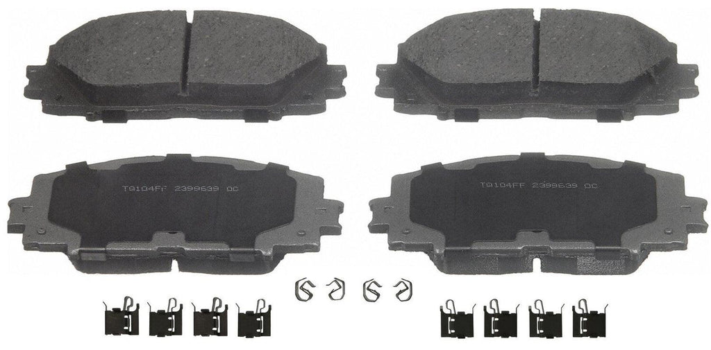Front Disc Brake Pad Set for Corolla, Prius, Prius Awd-E, Prius C+More (PD1184)