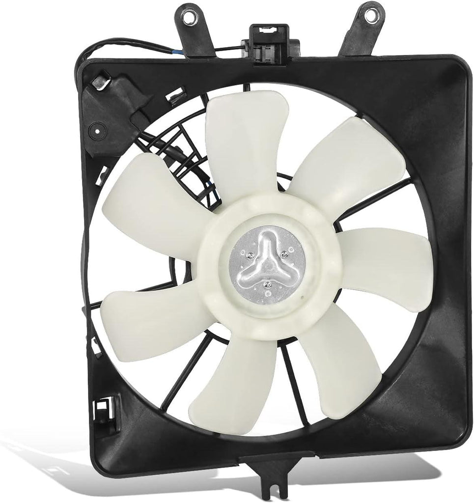 OEM-RF-0691 Factory Style A/C Condenser Fan Assembly Compatible with 07-08 Honda Fit