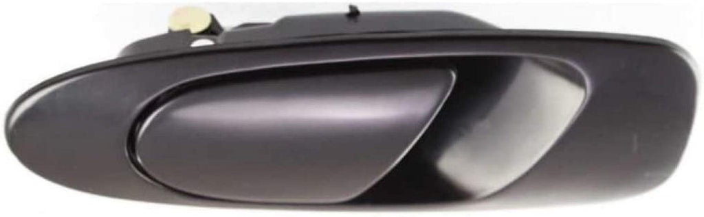 for Honda Civic Exterior Door Handle Rear, Driver Side Smooth Black 1992-1995 | Trim: DX/LX/EX | HO1520102 | 72680SR4J01ZC