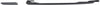 for Nissan Quest Exterior Door Handle Rear, Driver or Passenger Side Smooth Black (2004-2009) | Trim:All Submodels