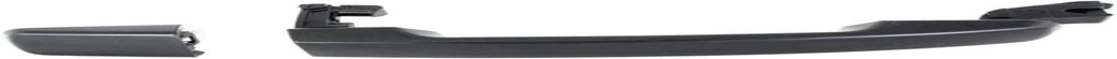 for Nissan Quest Exterior Door Handle Rear, Driver or Passenger Side Smooth Black (2004-2009) | Trim:All Submodels