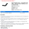 Upper Radiator Hose - Compatible with 2002 - 2009 Chevy Trailblazer 4.2L 6-Cylinder GAS 2003 2004 2005 2006 2007 2008