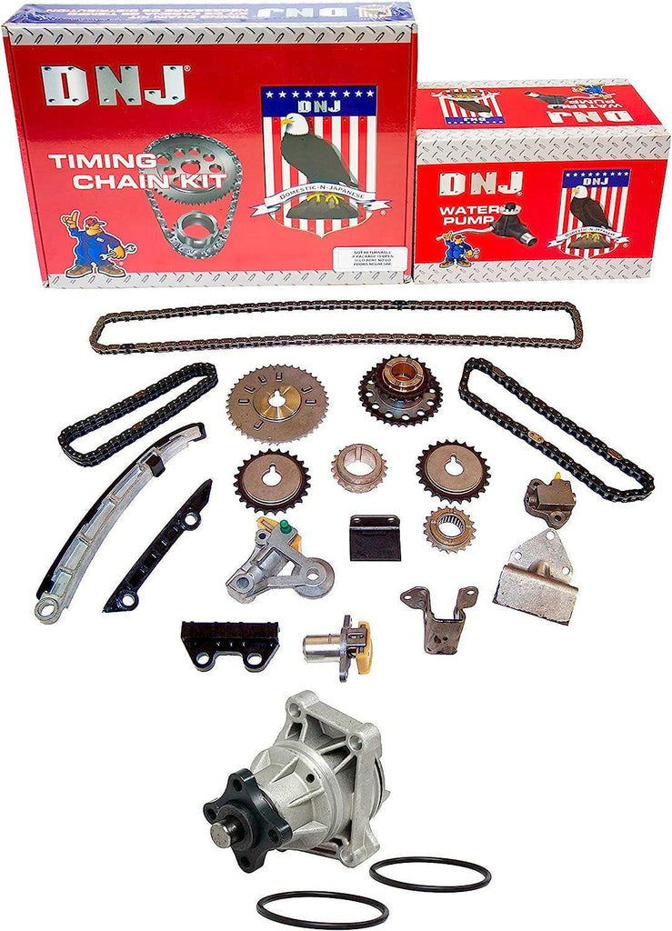 DNJ TK538WP TIMING KIT with WATER PUMP for 06-08 SUZUKI / V6 / 2.7L DOHC 24V H27A