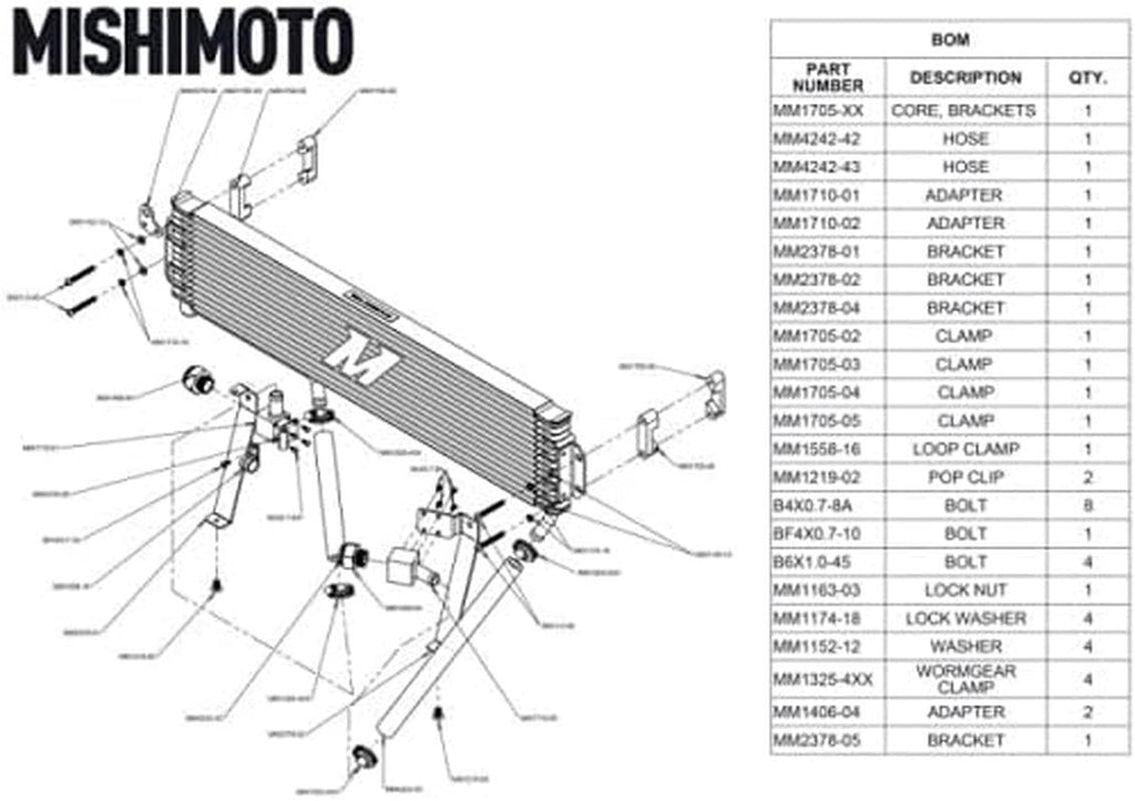 MMTC-DMAX-17SL Transmission Cooler, Compatible with Chevrolet/Gmc 6.6L Duramax (L5P) 2017-2019