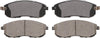 ADVICS AD0815 Ultra-Premium Front Disc Brake Pad Set