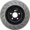 Centric Front Disc Brake Rotor for CL600, S600, CL55 AMG, S55 AMG (128.35049)