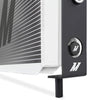 MMRAD-MUS-96B Bracketed Aluminum Radiator Compatible with Ford Mustang Manual 1996 Silver