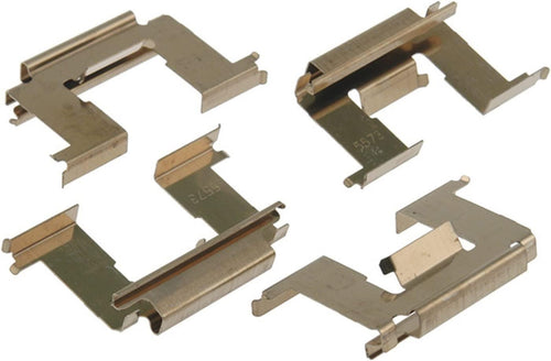 Gold 18K355X Front Disc Brake Caliper Hardware Kit with Clips