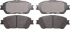 ADVICS AD0906A Ultra-Premium Front Disc Brake Pad Set