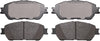 ADVICS AD0906A Ultra-Premium Front Disc Brake Pad Set