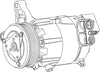 GM Genuine Parts 15-21471 Air Conditioning Compressor and Clutch Assembly