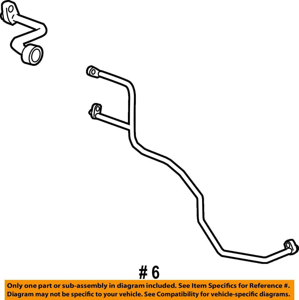 Genuine  22876353 Air Conditioning Evaporator Tube