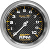 4798 Carbon Fiber Electric In-Dash Tachometer 3.375 In.