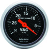 3384 Sport-Comp Mechanical Vacuum Gauge, Regular, 2.3125 In.