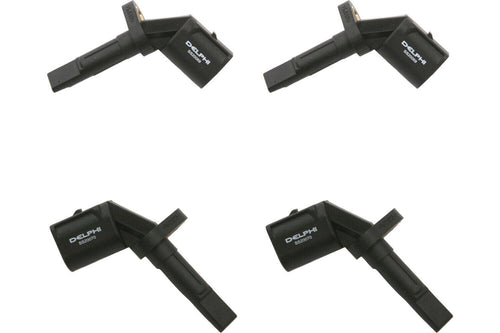 Front & Rear SET Delphi ABS Wheel Speed Sensor for 2010-2014 Audi A5 (57899)