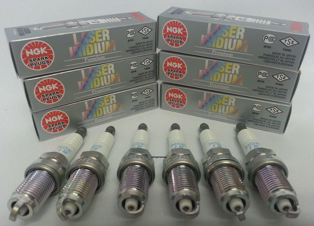 Set of 6 NGK IFR6T11 Laser Iridium Spark Plugs for Toyota Lexus Scion
