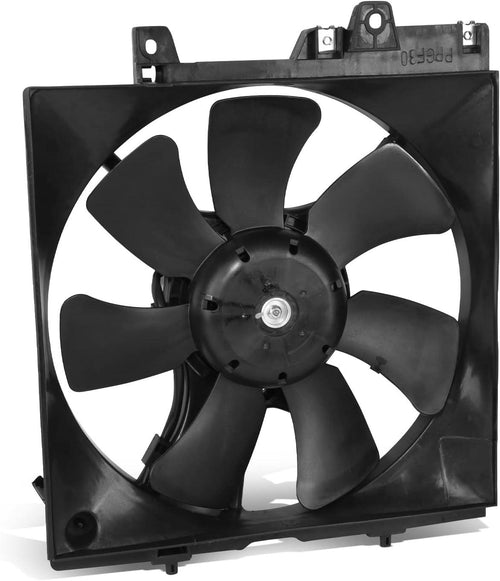 Factory Style A/C Condenser Fan Assembly Compatible with 99-00 Subaru Forester,Oem-Rf-0920