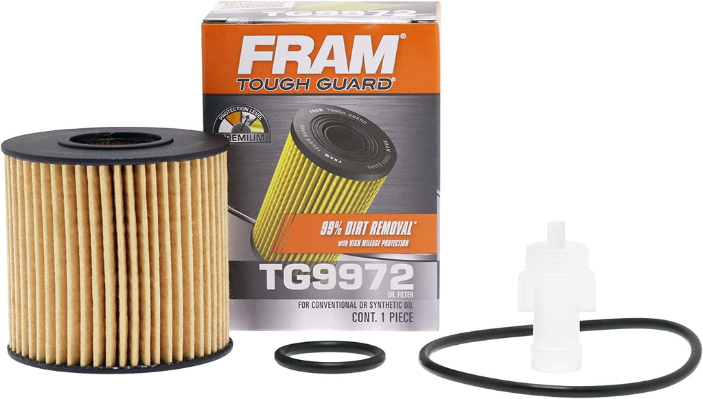 Tough Guard Replacement Oil Filter TG9972, Designed for Interval Full-Flow Changes Lasting up to 15K Miles