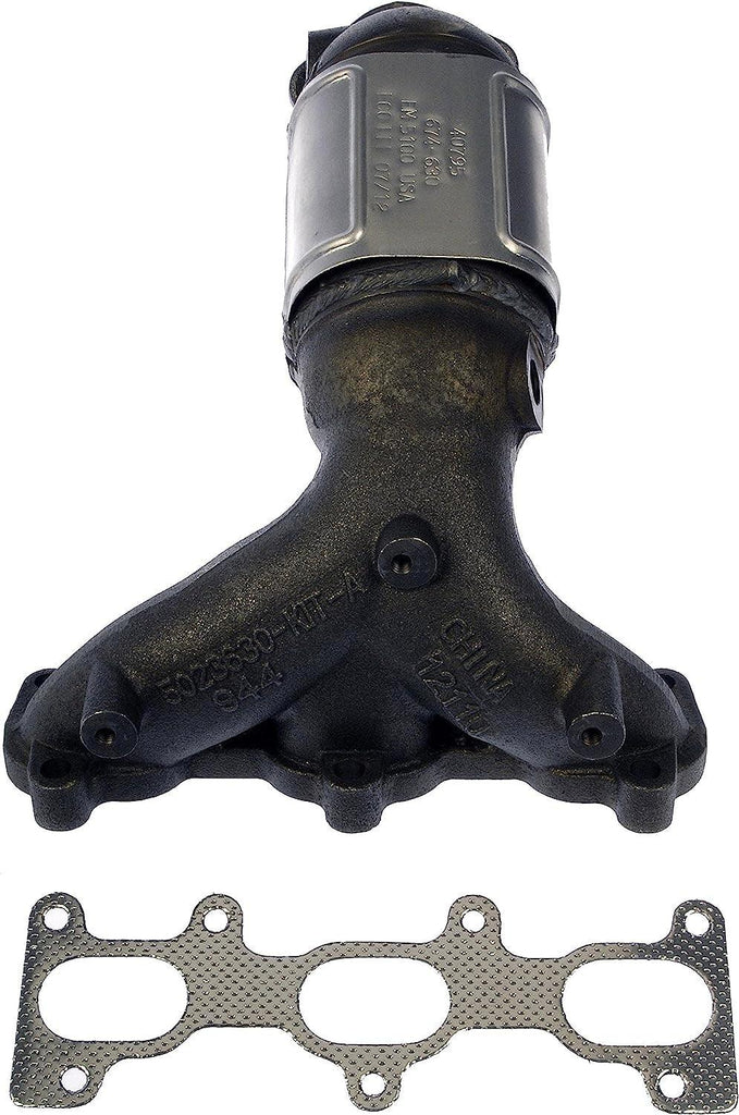 Dorman 674-630 Rear Manifold Converter - Not CARB Compliant Compatible with Select Hyundai / Kia Models (Made in USA)