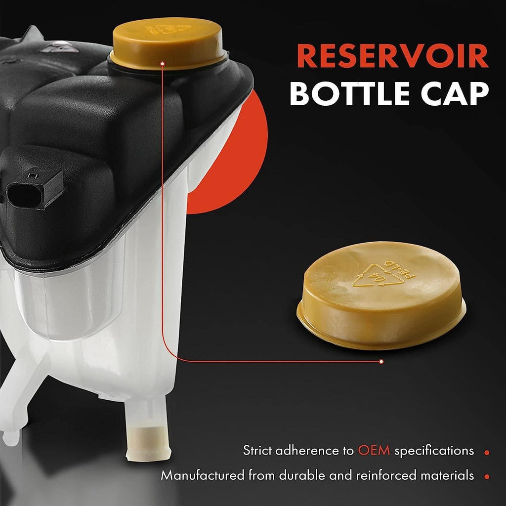 A-Premium Coolant Recovery Overflow Reservoir Tank (With Sensor) Compatible with Mercedes-Benz (W251) R320 2007-2009, R350 2006-2013, R500 2006-2007, R550 2008, R63 AMG 2007, Replace for 2515000049