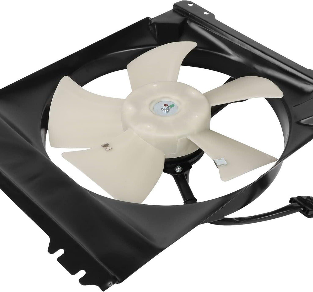 Factory Style Radiator Fan Assembly Compatible with 97-98 Subaru Impreza,Oem-Rf-0931