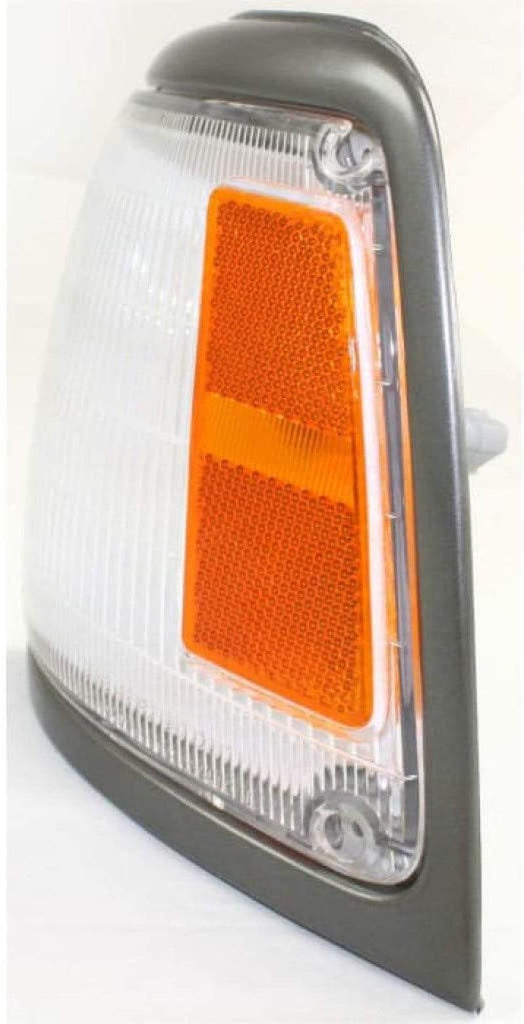 Compatible with Toyota Pickup Corner Light 1992 93 94 1995 Driver Side | 2WD | Clear & Amber Lens | Base | TO2520126 | 8162035090