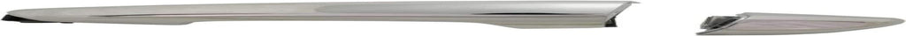 for Hyundai Sonata Exterior Door Handle Rear, Driver Side Chrome (2015-2018) | Trim:All Submodels