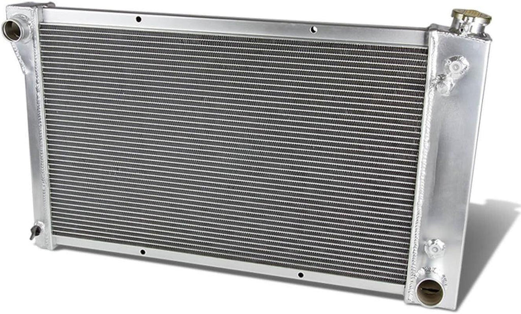 RA-CHEVYT67-L6-3 3-Row Full Aluminum Radiator Compatible with 1967-1972 C-/K-Series Pickup, 1968-1972 G-/P-Series Van / K15/K25/K35 Pickup MT 3. 8L 4. 1L 4. 8L