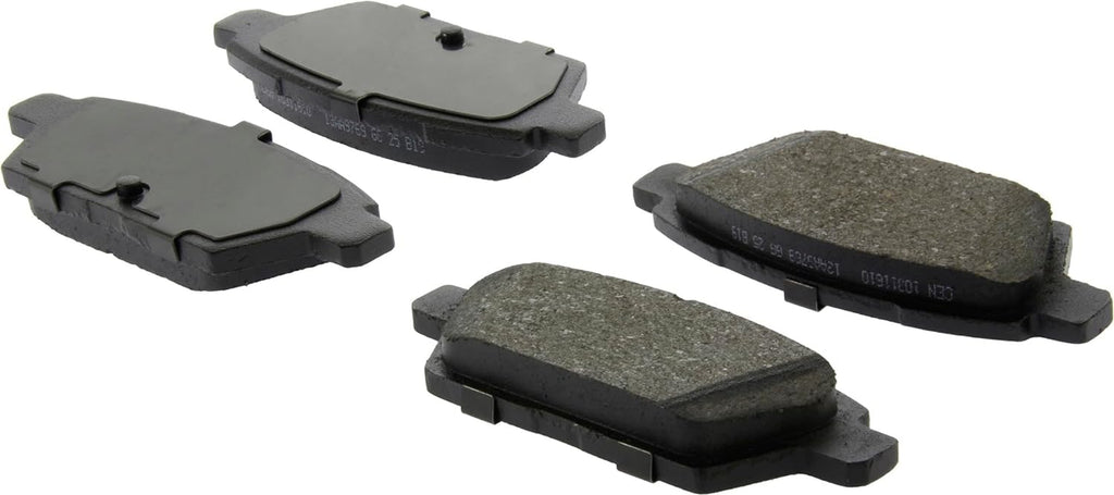 Centric C-Tek Ceramic Replacement Rear Disc Brake Pad Set for Select Nissan Model Years (103.09050)