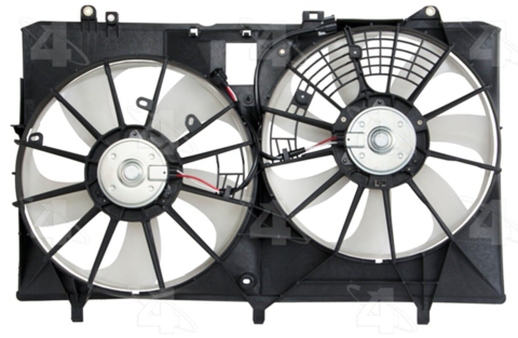 Four Seasons Dual Radiator and Condenser Fan Assembly for RX350, Sienna 76242