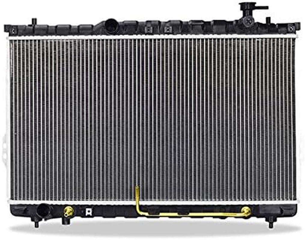 Plastic End-Tank Radiator Compatible with Hyundai Santa Fe 2001-2006