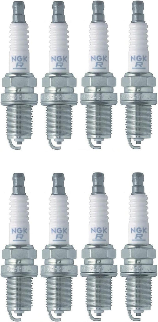 NGK Set of 8 Std Nickel Spark Plugs 0.032 for Audi 4.2 Porsche 4.5 Toyota 4.7 V8