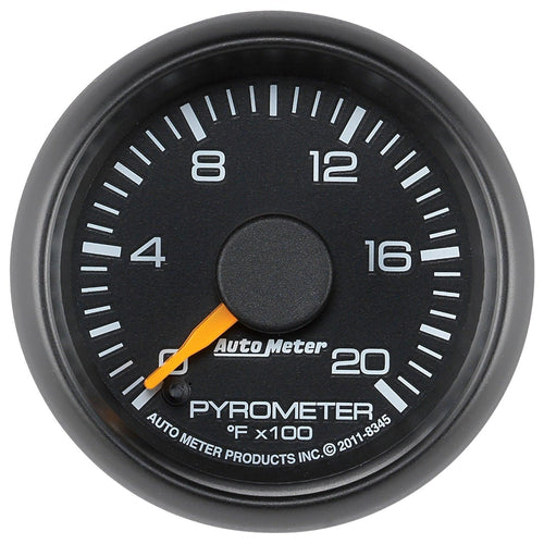 2-1/16 in. PYROMETER 0-2000 Fahrenheit GM FACTORY MATCH - greatparts