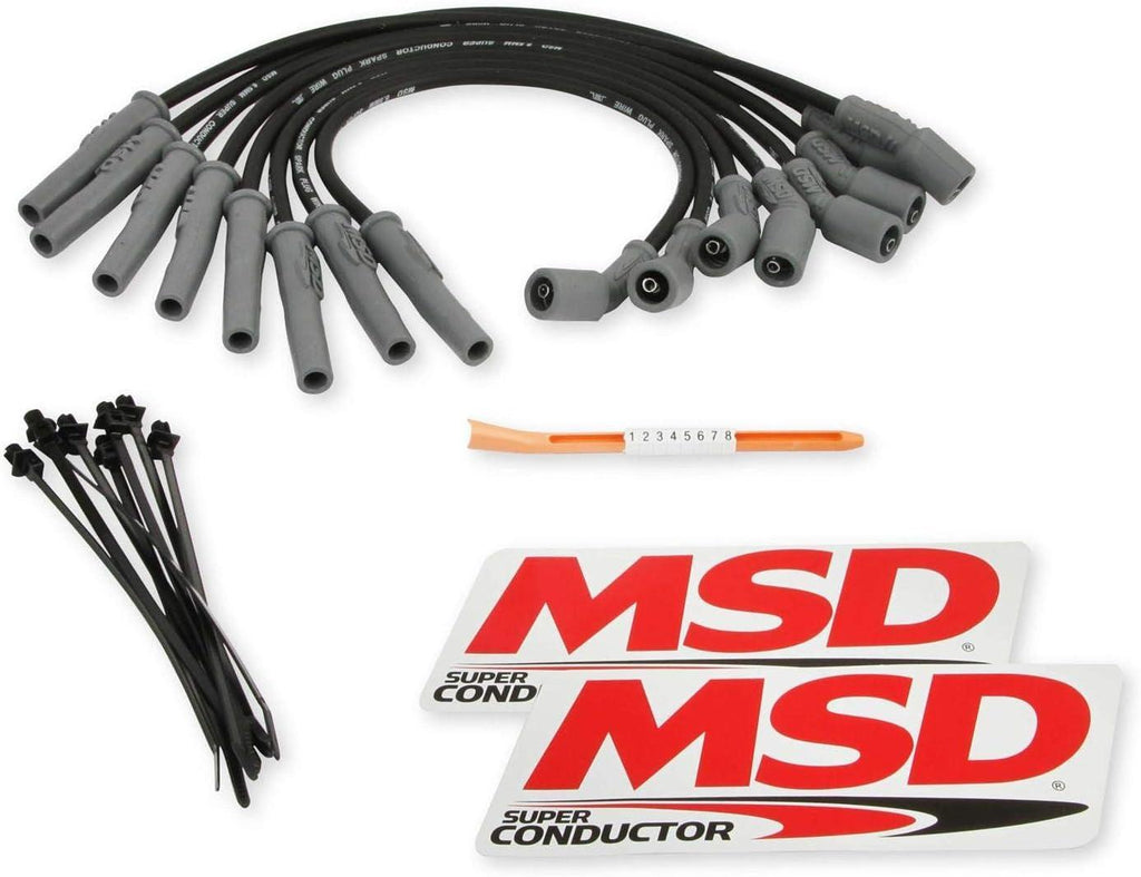 Msd Wire Set, Blk, Ford Raptor 2010-14 6.2L
