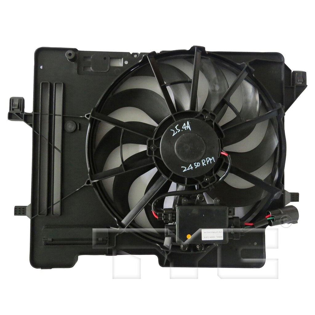 TYC Engine Cooling Fan Assembly for 16 Focus 601600