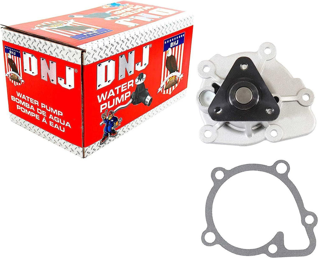 DNJ WP4297 Water Pump for 15-18 Hyundai, Kia/Santa Fe Sport, Sonata, Optima, Sorento, 2.0 L, 2.4L L4 DOHC, Turbocharged