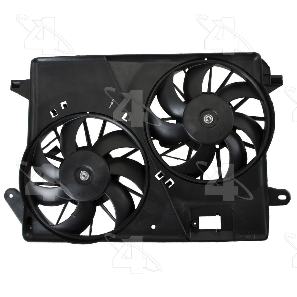 Dual Radiator and Condenser Fan for 300, Challenger, Charger, Magnum 76387