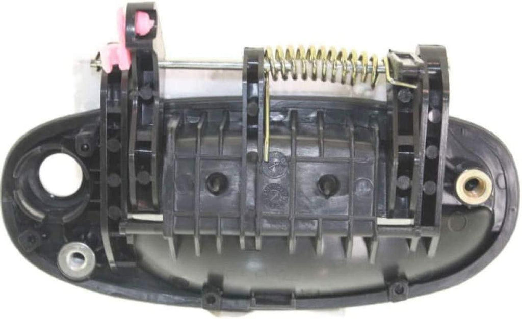 for Chevy Aveo5 Exterior Door Handle Front Driver Side Smooth Black 2009-2011 | with Key Hole | Trim: Base/Ls/Lt | GM1310173 | 96409548