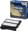 A25657 one Advanced Engine Air Filter Compatible with Select Honda Fit